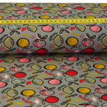 Jersey Lemonlicious auf Grau BIO