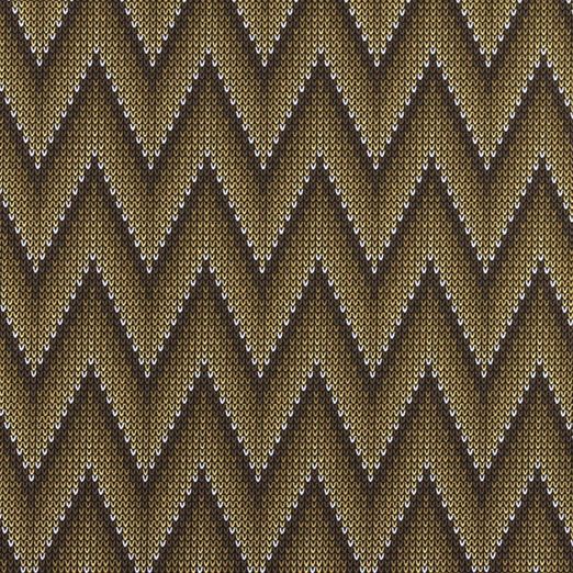 Jersey Strickoptik Chevron Senf Jersey Strickoptik Chevron Senf