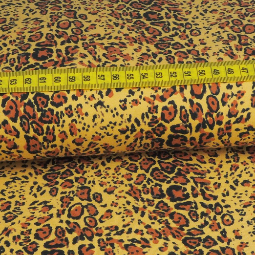 Jersey Panther Spots Ockergelb