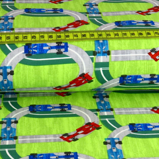 Jersey Formel 1 auf Lime ÜBERBREITE Jersey Formel 1 auf Lime ÜBERBREITE