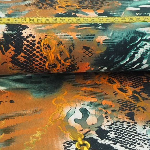 Jersey Snake Chain Blutorange Jersey Snake Chain Blutorange