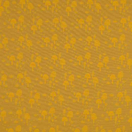 Jersey Little Mushrooms Dunkles Senfgelb