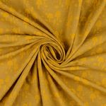 Jersey Piccoli Funghi Giallo Senape Scuro