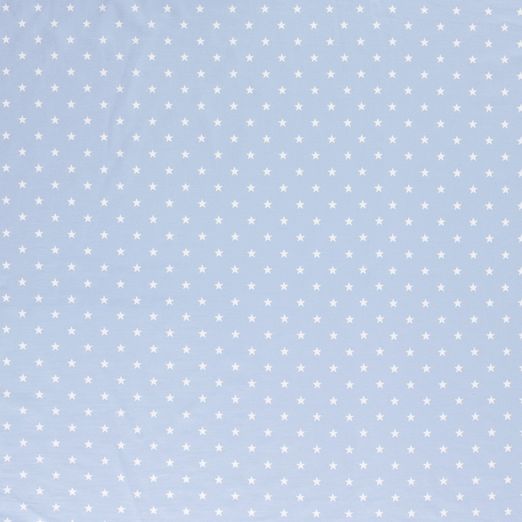 Jersey Sterne Hellblau