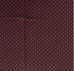 Jersey Mini Étoiles Bordeaux