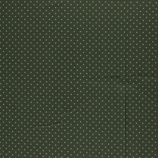 Jersey Sterne Mini Dunkelgrün