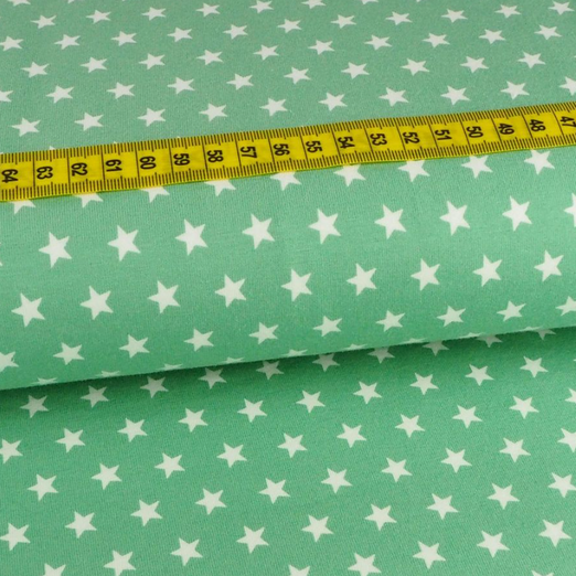 Jersey Mini Stars Mint Jersey Mini Stars Mint