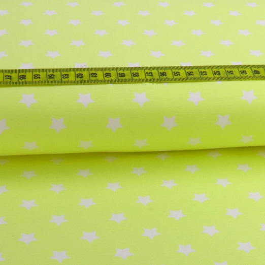 Jersey Little Darling Stars auf Zitrone