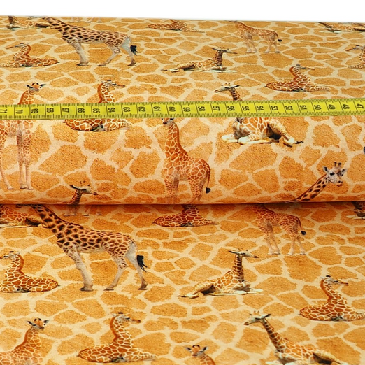 Jersey Giraffen auf Giraffenprint Digital
