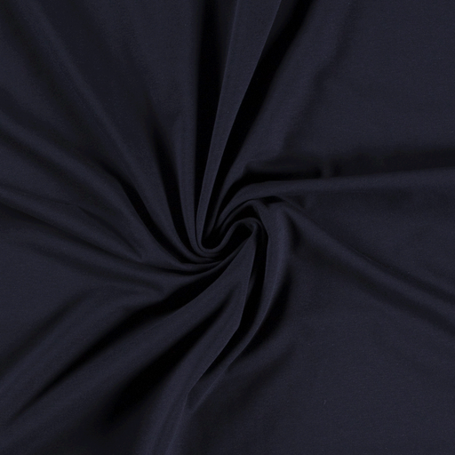 Jersey Uni ORGANIC Dunkelblau Jersey Uni ORGANIC Dunkelblau