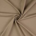 Jersey Tinta Unita Beige Scuro