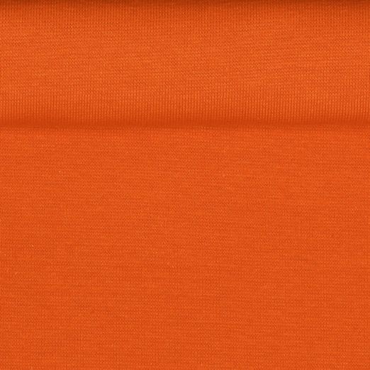 Bündchen Feinripp BIO Uni Tieforange Bündchen Feinripp BIO Uni Tieforange