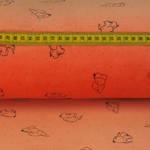 Nicki Baby Elefant auf Lachs Nicki Baby Elefant auf Lachs