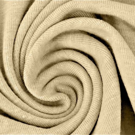 Jersey Uni Creme Meliert Jersey Uni Creme Meliert