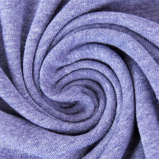 Jersey Uni Violett Meliert Jersey Uni Violett Meliert