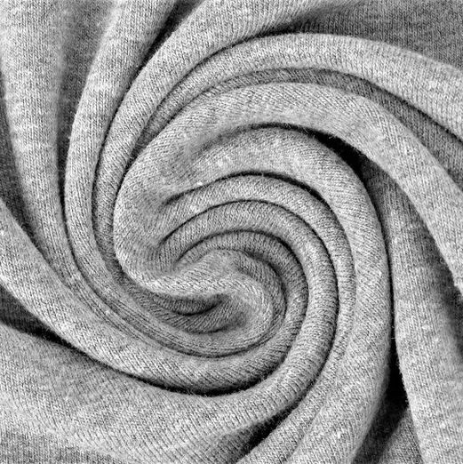 Jersey Uni Lichtgrau Meliert Jersey Uni Lichtgrau Meliert