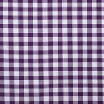 Coton Carreaux XL Standard Violet Foncé