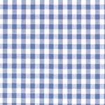 Baumwolle Karo XL Standard Rauchblau