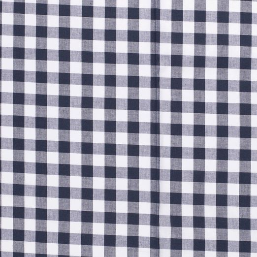 Baumwolle Karo XL Standard Dunkelblau Baumwolle Karo XL Standard Dunkelblau