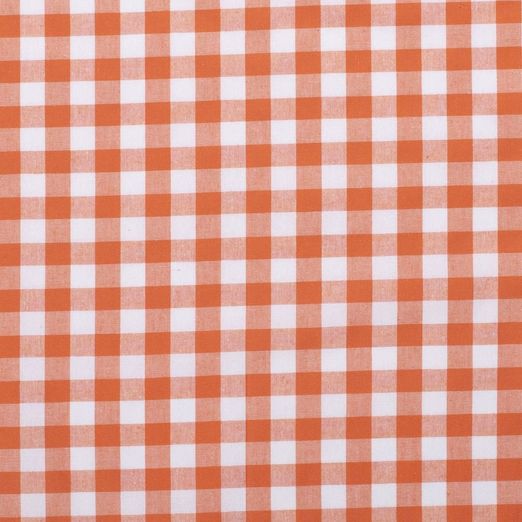 Baumwolle Little Darling XL Karo Orange Baumwolle Little Darling XL Karo Orange