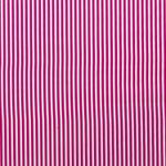 Coton rayures standard rose