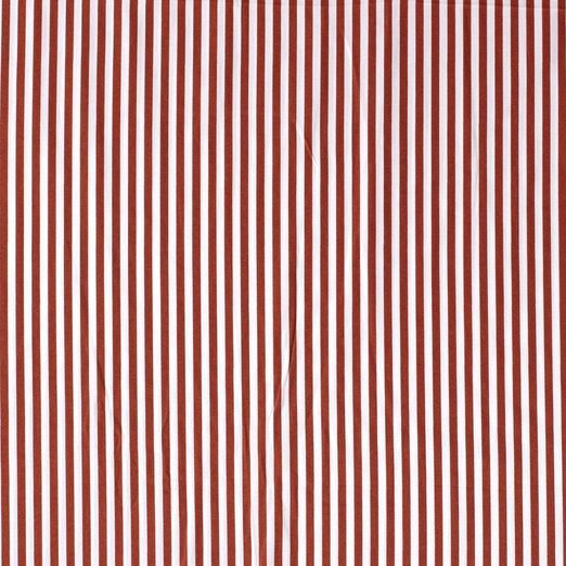 Baumwolle Streifen Standard Blutorange Baumwolle Streifen Standard Blutorange