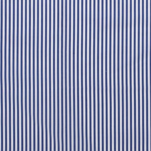 Baumwolle Streifen Standard Royalblau Baumwolle Streifen Standard Royalblau