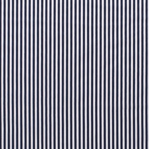 Baumwolle Streifen Standard Dunkelblau Baumwolle Streifen Standard Dunkelblau