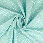 Coton Étoiles Bleu Clair