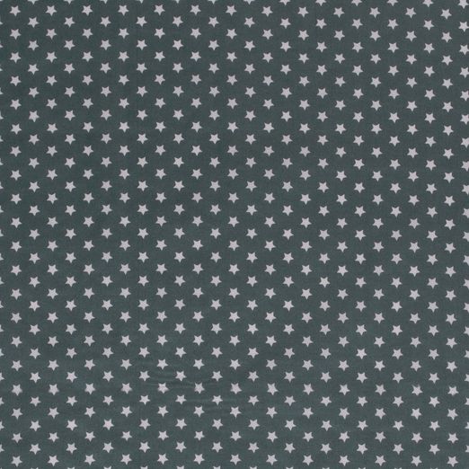 Baumwolle Sterne MINI Standard Dunkelmint Baumwolle Sterne MINI Standard Dunkelmint