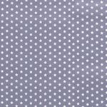Baumwolle Sterne MINI Standard Grau