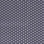 Baumwolle Sterne MINI Standard Anthrazit