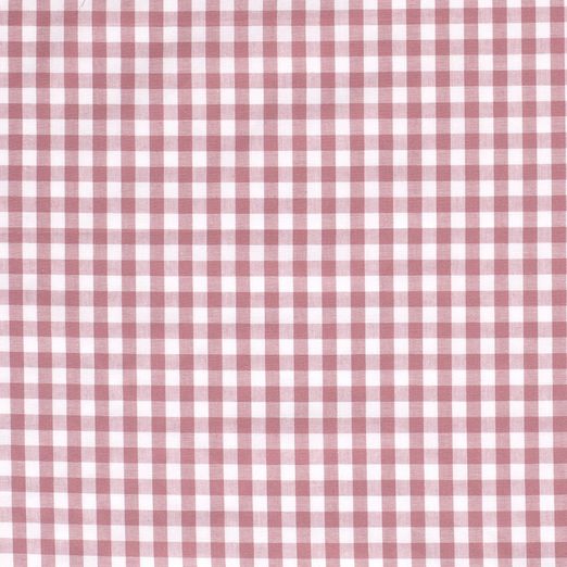 Baumwolle Karo Maxi Standard Altrosa Baumwolle Karo Maxi Standard Altrosa