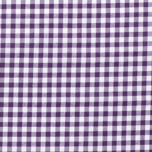 Baumwolle Karo Maxi Standard Dunkellila Baumwolle Karo Maxi Standard Dunkellila