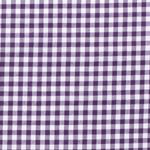 Baumwolle Karo Maxi Standard Dunkellila