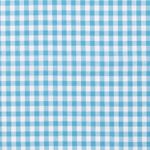 Coton Carreaux Standard Turquoise