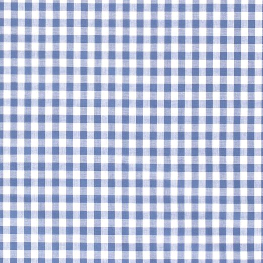 Baumwolle Karo Maxi Standard Rauchblau