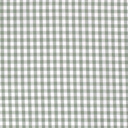 Baumwolle Karo Maxi Standard Dunkelmint Baumwolle Karo Maxi Standard Dunkelmint