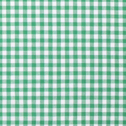 Baumwolle Karo Maxi Standard Grün