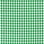 Coton Carreaux Standard Vert