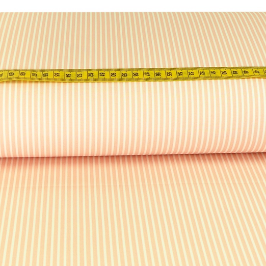 Baumwolle Stripes Lachs