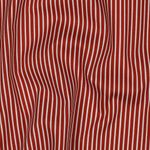 Coton Rayures Terracotta