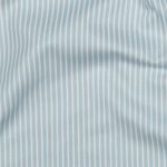 Coton Rayures Bleu Clair