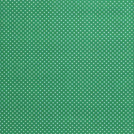 Baumwolle Mini Punkte Standard Grün Baumwolle Mini Punkte Standard Grün