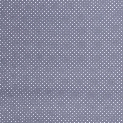 Baumwolle Mini Punkte Standard Grau Baumwolle Mini Punkte Standard Grau