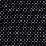 Baumwolle Mini Punkte Standard Schwarz