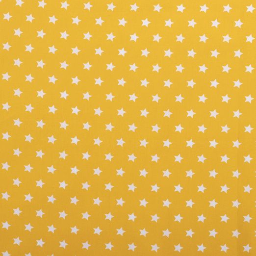 Baumwolle Sterne Standard Sonnengelb