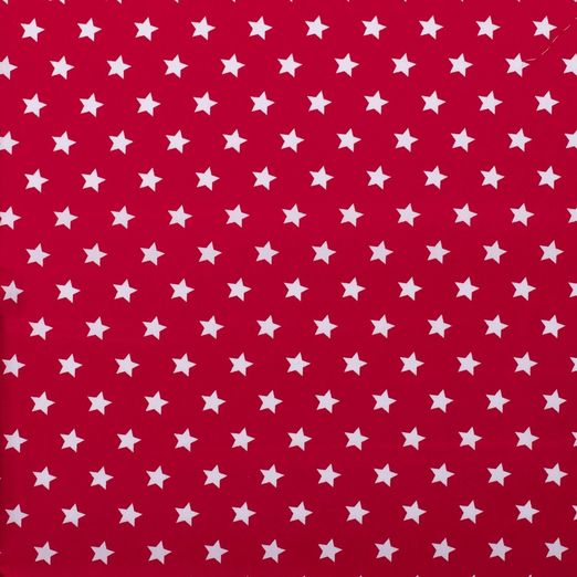 Baumwolle Sterne Standard Rot