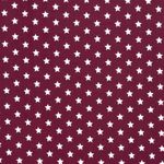 Coton Étoiles Standard Bordeaux