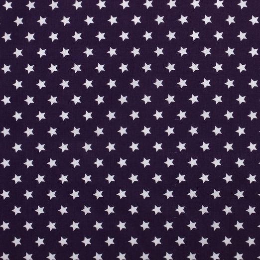 Baumwolle Sterne Standard Dunkellila Baumwolle Sterne Standard Dunkellila